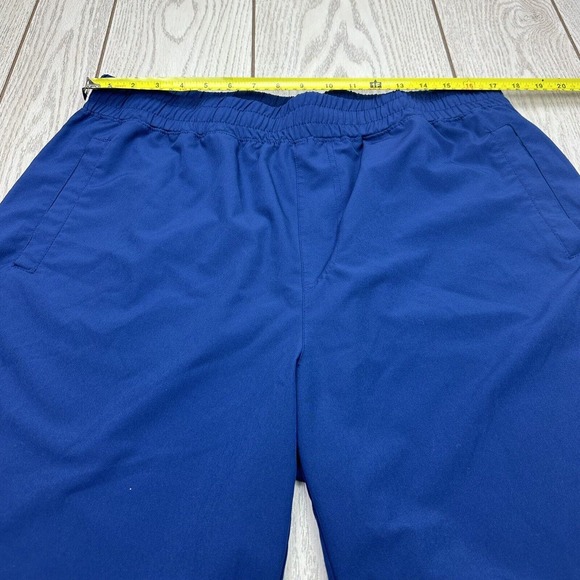Zyia Active Shorts Men's Blue 2XL Zip Pocket Athletic Shorts - Picture 4 of 8